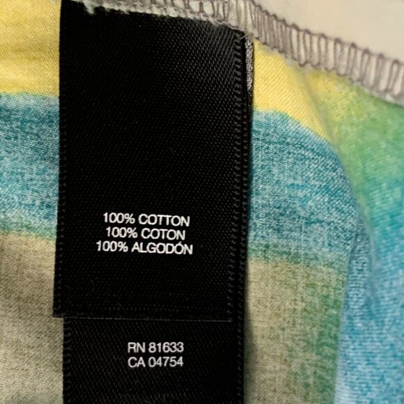 Kenneth Cole Colorful Abstract Print Mixed Media T-Shirt Dress Sz XS #303J - Picture 6 of 8